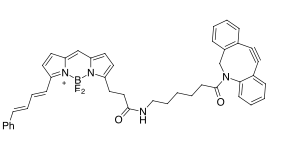 BDP 581/591 DBCO  点击化学修饰BDP 581/591荧光染料