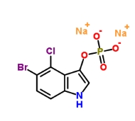 cas:102185-33-1    5-溴-4-氯-3-吲哚基磷酸二钠盐