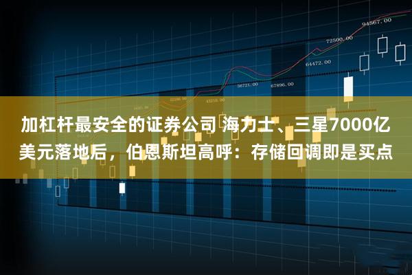 加杠杆最安全的证券公司 海力士、三星7000亿美元落地后，伯恩斯坦高呼：存储回调即是买点
